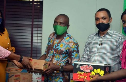 COVID-19: ADVAN Donates Relief Materials to Associations, Petty Traders