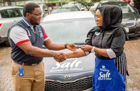 Dangote Salt Signs First Brand Ambassador, Zara Mustapha